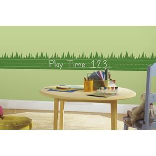 RoomMates One Décor Learning Lawn Chalk Peel & Stick Wall Decals