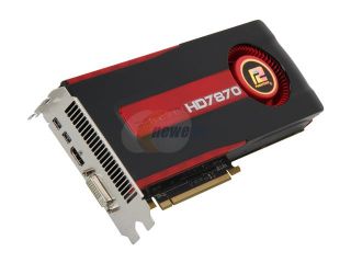 PowerColor Radeon HD 7870 GHz Edition DirectX 11 AX7870 2GBD5 2DH 2GB 256 Bit GDDR5 PCI Express 3.0 x16 HDCP Ready CrossFireX Support Video Card