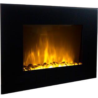 Frigidaire  Oslo Wall Hanging LED Fireplace with Color Changing Flame
