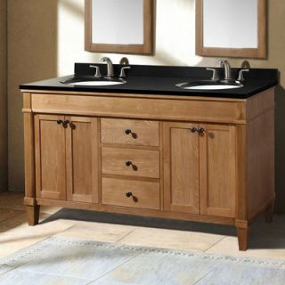 61 Double Bathroom Vanity Set by Legion Furniture