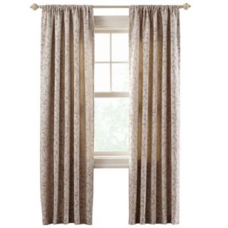 Home Decorators Collection Khaki Morning Tide Rod Pocket Curtain   50 in. W x 95 in. L color swatch added