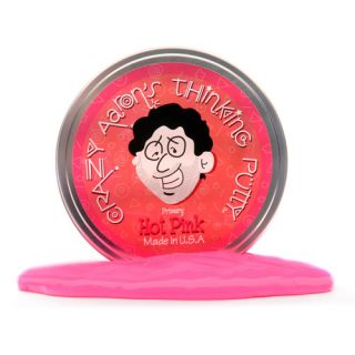 Crazy Aaron's Hot Pink Thinking Putty