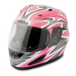 Raider Full Face Street Helmet Pink   Lawn & Garden   ATV Attachments