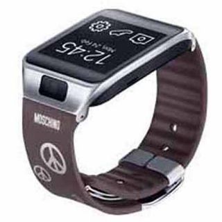 Samsung Band for Samsung Gear 2, Moschino Gray/Silver Peace