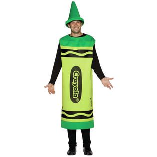 Crayola Green Crayon Halloween Costume Costume L/Xl Size: One Size