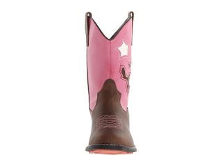 Roper Kids Western Lights Cowboy Boots (Toddler/Little Kid) Brown/Pink