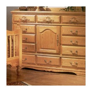 Country Heirloom 12 Drawer Oversized Dresser by Bebe Furniture