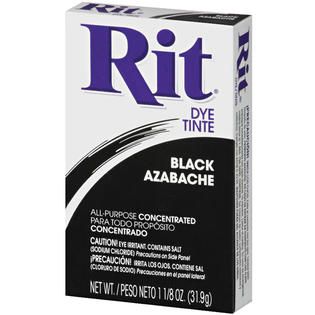 Rit Black Dye 1.125 OZ BOX   Food & Grocery   Laundry Care   Fabric