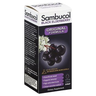 Sambucol  Black Elderberry, Original Formula, Syrup, 4 fl oz (120 ml)