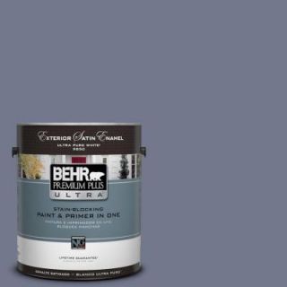 BEHR Premium Plus Ultra 1 gal. #S550 5 Fantasia Satin Enamel Exterior Paint 985401