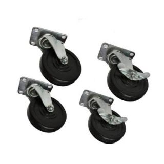 NewAge Products 4 in. Caster Kit (4 Pack) for Base Garage Cabinet 31403