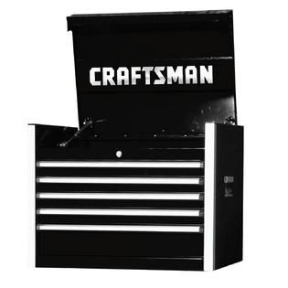 Craftsman 27 5 Drawer PRO Top Chest with integrated Latch system