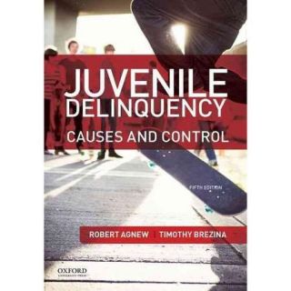 Juvenile Delinquency Causes and Control
