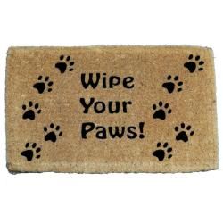 Deluxe Wipe Your Paws Coir Mat (16 x 27)  ™ Shopping