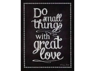 Do Small Things Poster Print by Susan Ball (12 x 16)