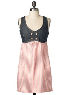 Fourth Of July Dress  Mod Retro Vintage Printed Dresses