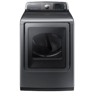 Samsung 7.4 cu ft Electric Dryer with Steam Cycles (Platinum) ENERGY STAR