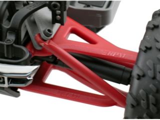 RPM RPM80699 Front Upper and Lower A Arms for Traxxas .06th E Revo   Red