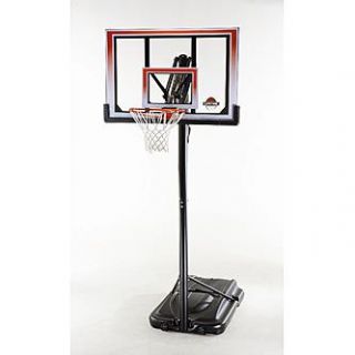 Lifetime XL base portable basketball system features a 50
