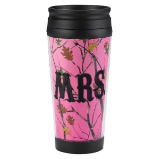 Portable Beverage Mug Spritz 16oz. Pink Black