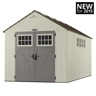 Craftsman 8 4.5 x 16 1 Resin Shed   882 cu. ft.   Exclusive