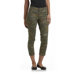 Route 66 Womens Stretch Capris   Camouflage   Clothing, Shoes