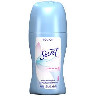 Secret Powder Fresh Scent Roll On Antiperspirant & Deodorant 1.6 OZ