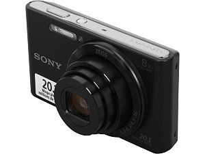 SONY Cyber shot W830 Black 20.1MP 8X Optical Zoom Digital Camera
