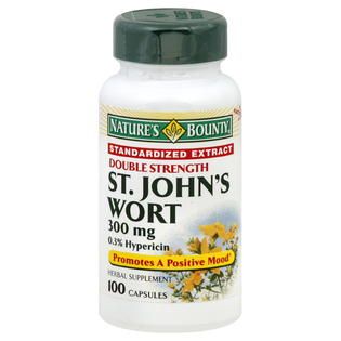 Natures Bounty St. Johns Wort, Double Strength, 300 mg, Capsules
