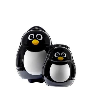 New Image World Cuties and Pals 2 Piece Penguin Luggage Set