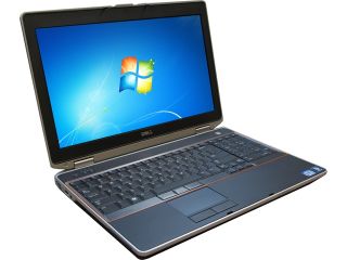 Refurbished: DELL Laptop E6520 Intel Core i7 2760QM (2.40 GHz) 12 GB Memory 750 GB HDD 15.6" Windows 7 Professional 64 Bit