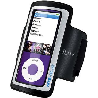 iLuv ICC213 Armband Case with Reflector for iPod Nano 5th Generation   Black