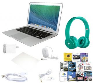 Apple 13 Macbook Air Laptop Intel i5 4GB RAM w/Beats Headphones —