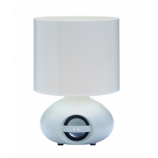 Bluetooth Music 12.5 H Table Lamp with Drum Shade by Audio Glow