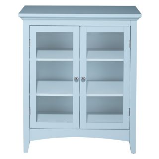 Elegant Home Fashions Marion 32 in H x 26 in W x 13 in D Eton Blue Storage Cabinet