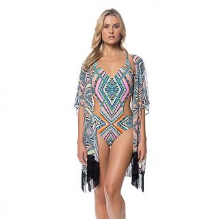 Jessica Simpson "Venice Beach" Fringe Kimono Cover Up   8026478