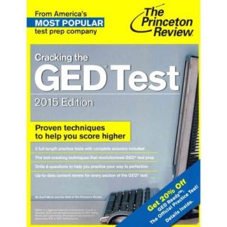The Princeton Review Cracking the GED Test 2015: With 2 Practice Tests