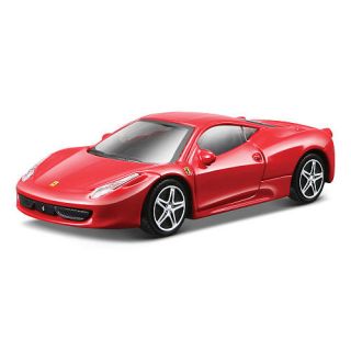 Bburago Ferrari Series Race and Play 1:43 Scale Die Cast Car   Red 458 Italia    Maisto