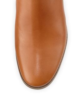 MICHAEL Michael Kors Bryce Leather Riding Boot, Luggage