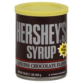 Hersheys Syrup, Genuine Chocolate Flavor, 16 oz (1 lb) 453 g