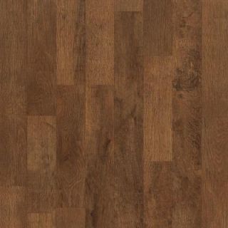 Mohawk Barnwood Oak 2 Strip 7 mm Thick x 7 1/2 in. Wide x 47 1/4 in. Length Laminate Flooring (19.63 sq. ft. / case) HCL11 08