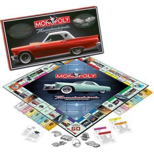 USAopoly Monopoly   T Bird 50th Anniversary Edition   Toys & Games