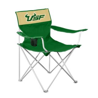 Logo Chairs NCAA University Of South Florida Bulls Steel Folding Camping Chair