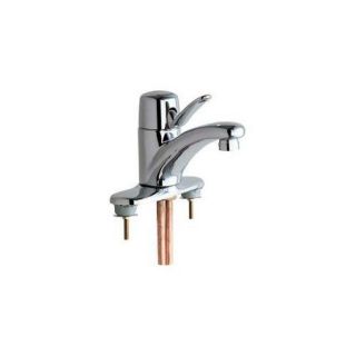 Chicago Faucets 2200 4E39VPAB Lavatory ECast Faucet Single Handle ;Polished Chrome