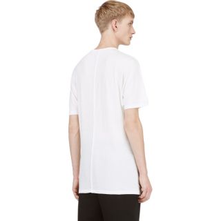 Silent by Damir Doma Ivory White Welt Pocket T Shirt