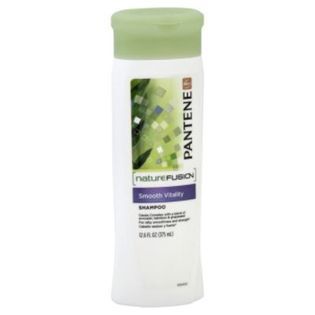 Pantene Nature Fusion Shampoo, Smooth Vitality, 12.6 fl oz (375 ml)