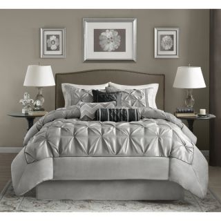 Madison Park Cynthia Grey Comforter Set   18382218  