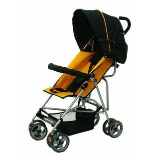 Dream On Me Large Canopy Single Baby Stroller, Orange   Baby   Baby