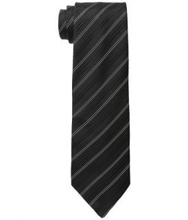 John Varvatos Star U.S.A. Andes Stripe Tie Black