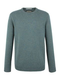 Racing Green Shelley Lambswool Blend Crew Neck Knit Blue